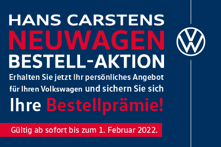 VW Neuwagen Bestell-Aktion